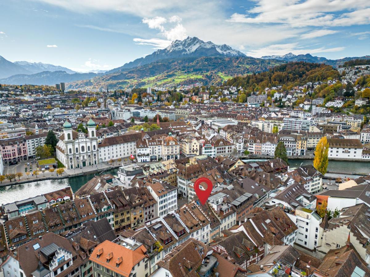 Апартаменти A&Y Oldtown Penthouse Loft Luzern Екстер'єр фото